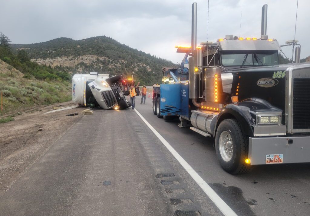Semi truck recovery